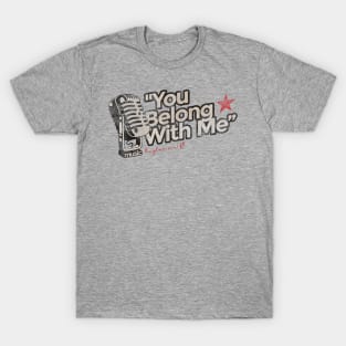 You Belong With Me - Greatest Karaoke Songs Vintage T-Shirt